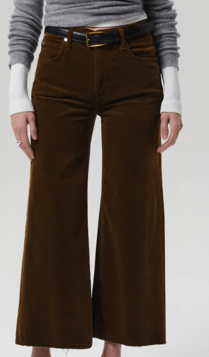 Manuka Lyra Wide Leg Crop Corduroy - Amor Lafayette