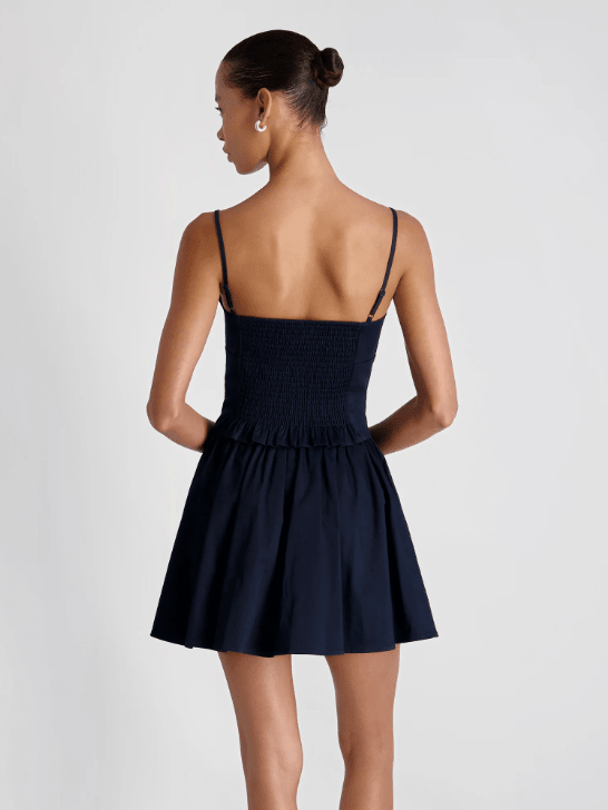 Marine Cotton Sateen Cami - Amor Lafayette