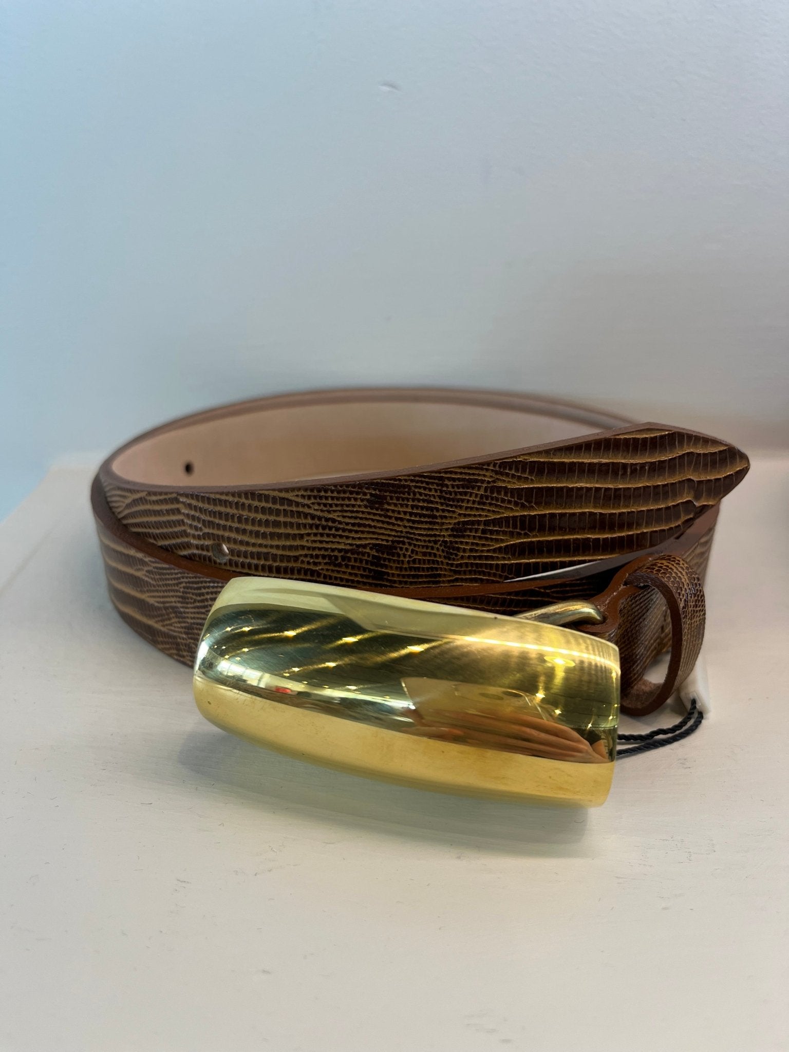 MARLOWE LEATHER BELT - Amor Lafayette