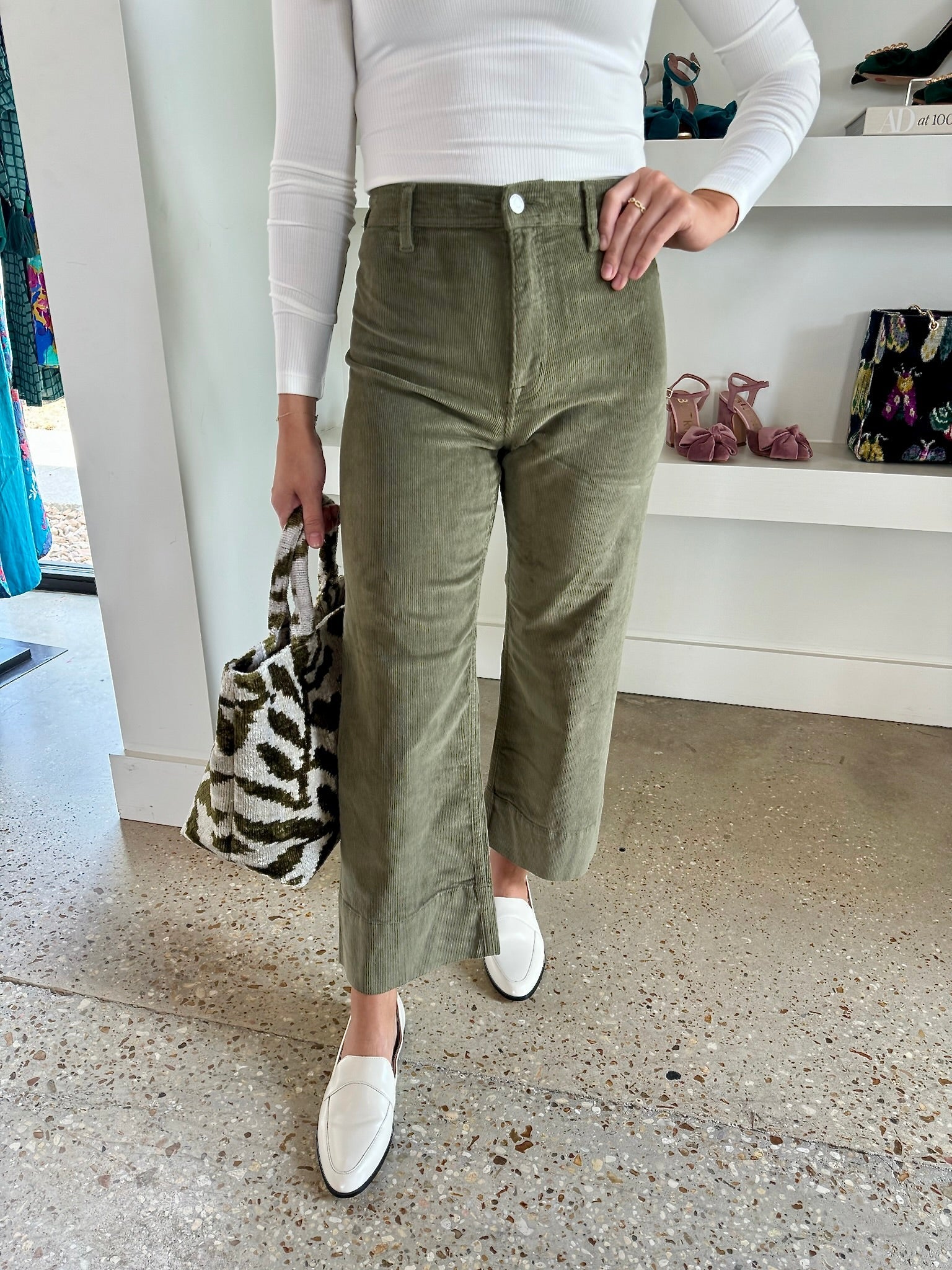 Martini Penny Crop Pants - Amor Lafayette