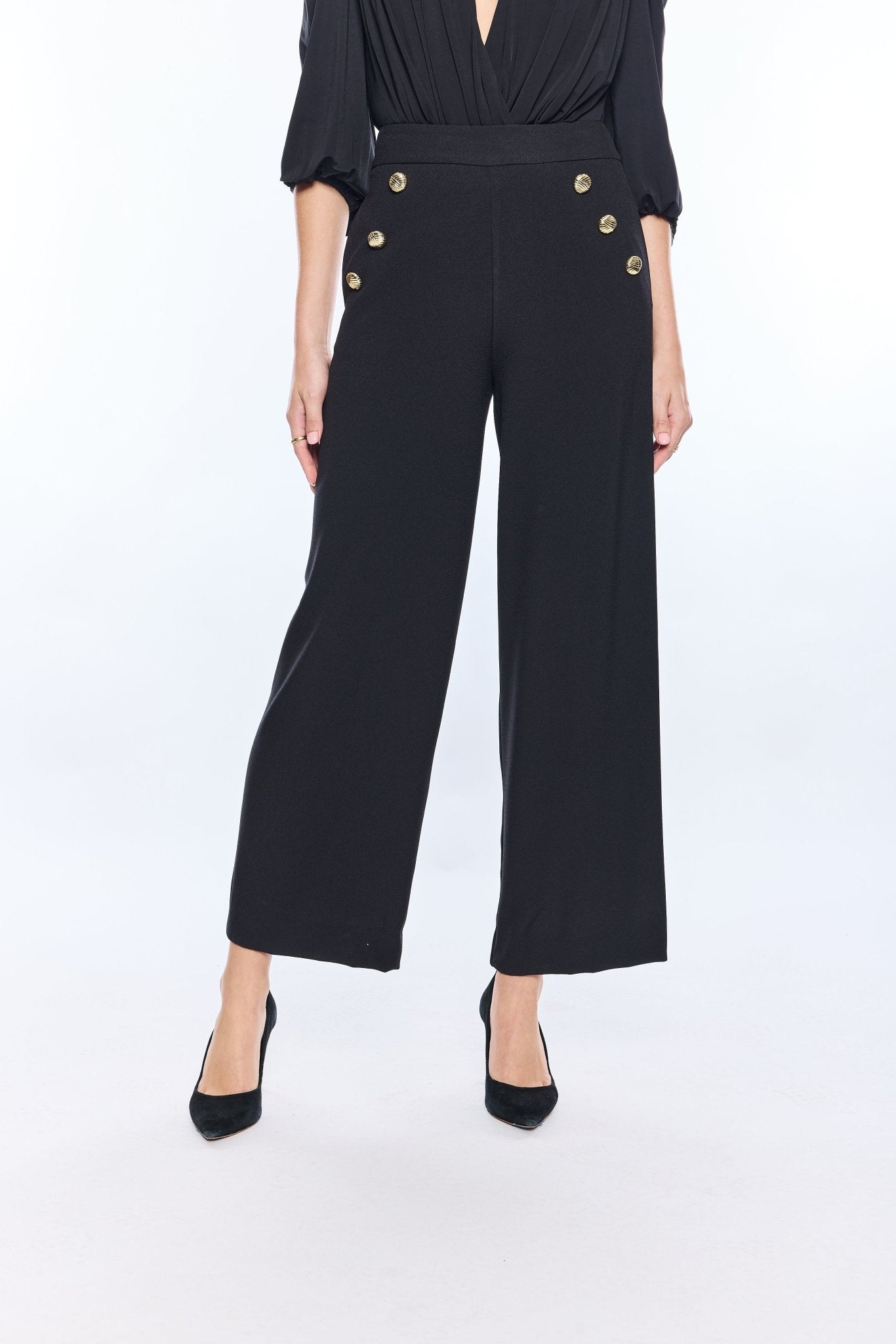 MEDLYN LIGHTWEIGHT CREPE PANTS - Amor Lafayette