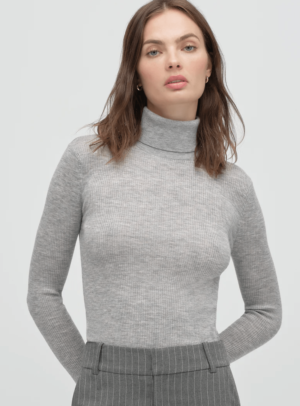 Melange Amelia Long Sleeve Top - Amor Lafayette