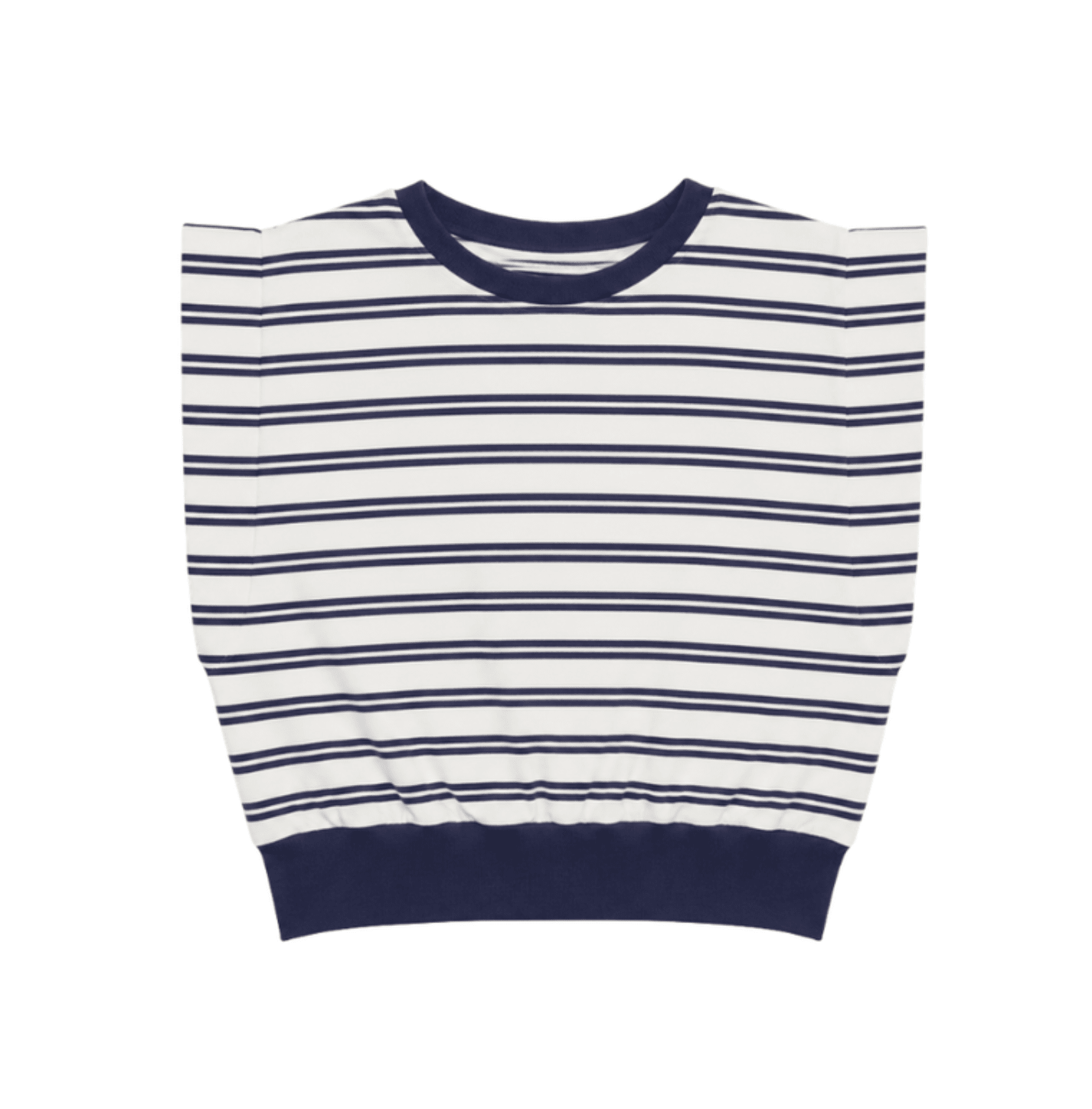 Midnight Stripe Joie Cotton Jersey Top - Amor Lafayette