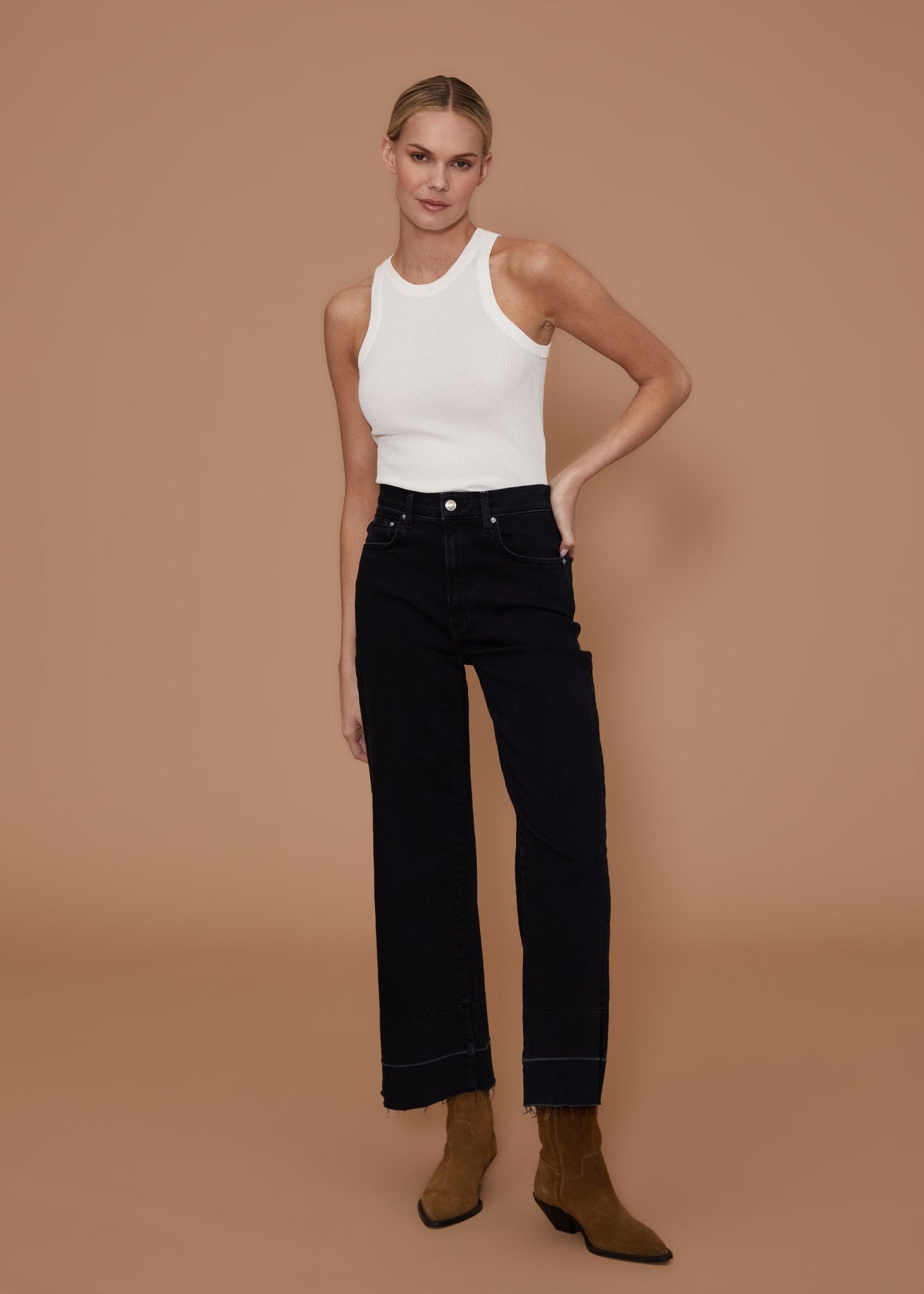 Milo Sophia Wide Leg Jean - Amor Lafayette