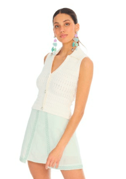 Mint Caroline Skirt - Amor Lafayette