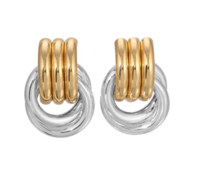 Mixed Mini Knot Earring - Amor Lafayette