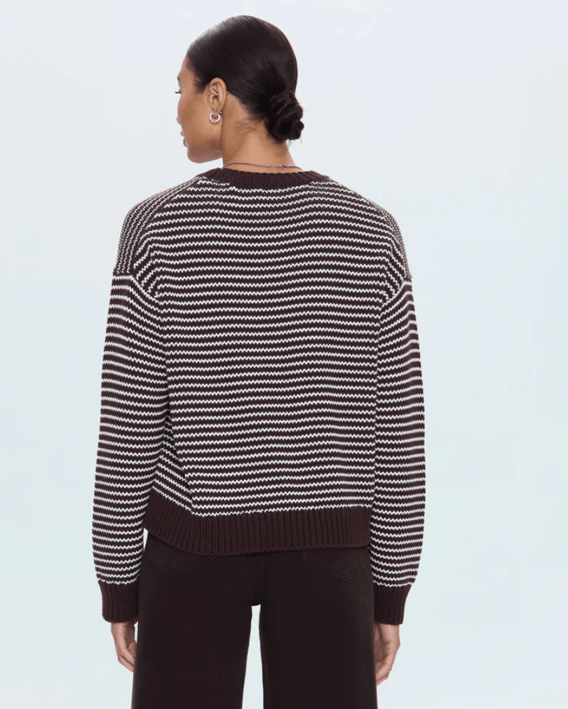 Mocha Aura Sweater - Amor Lafayette