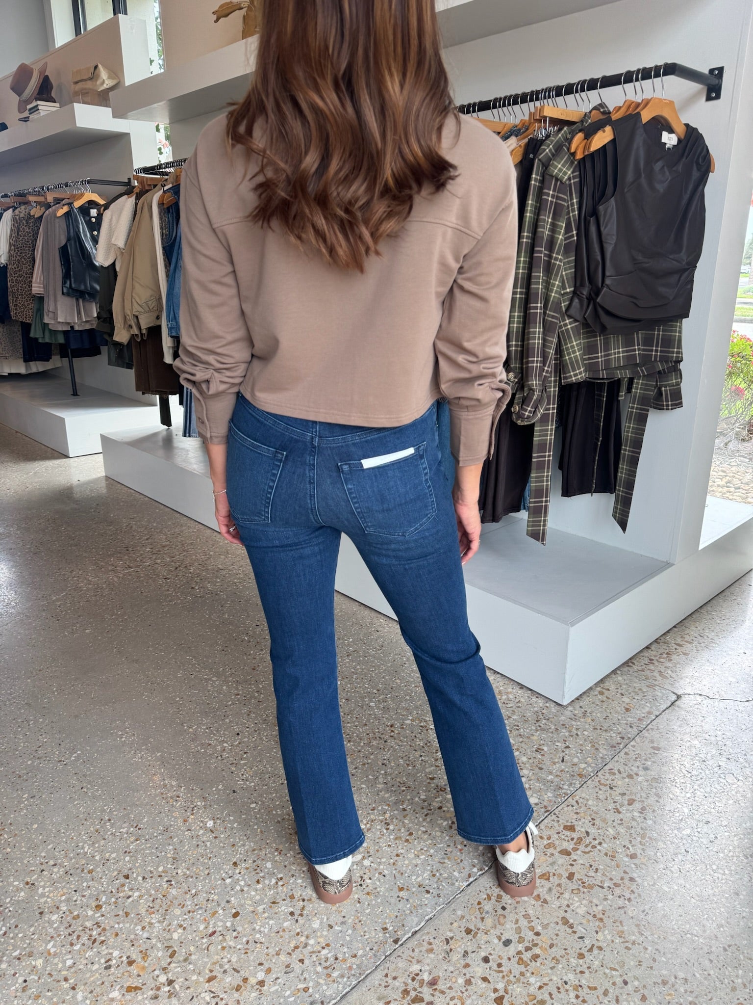 Mocha Clarke Shirt - Amor Lafayette