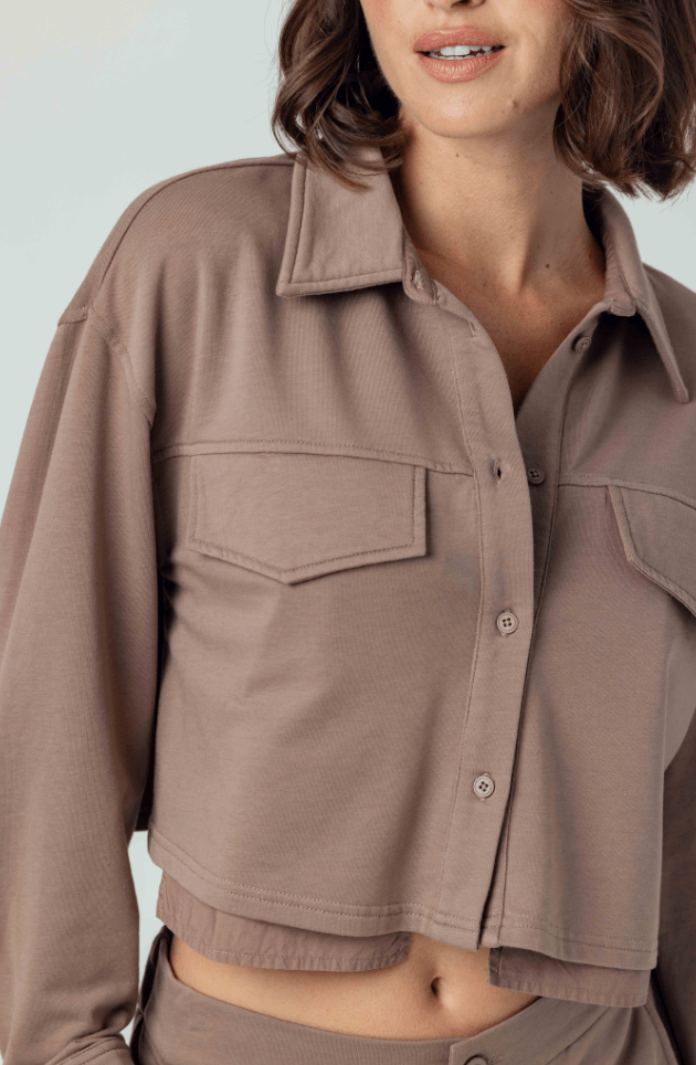 Mocha Clarke Shirt - Amor Lafayette