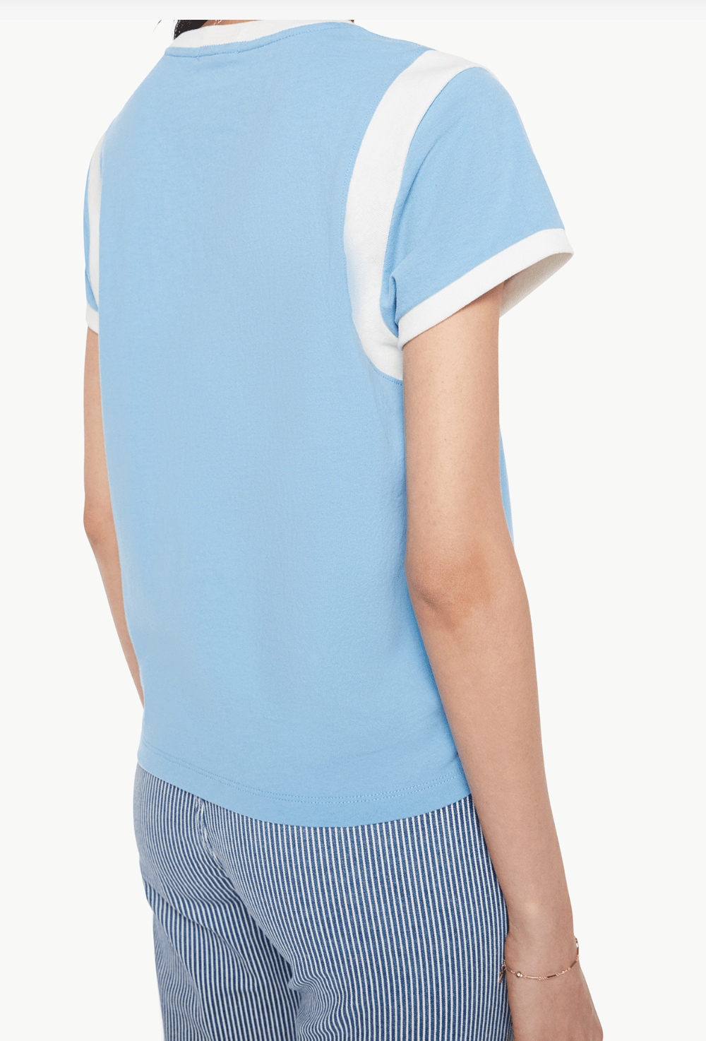 Mother Script The Boxy Goodie Inset Top - Amor Lafayette