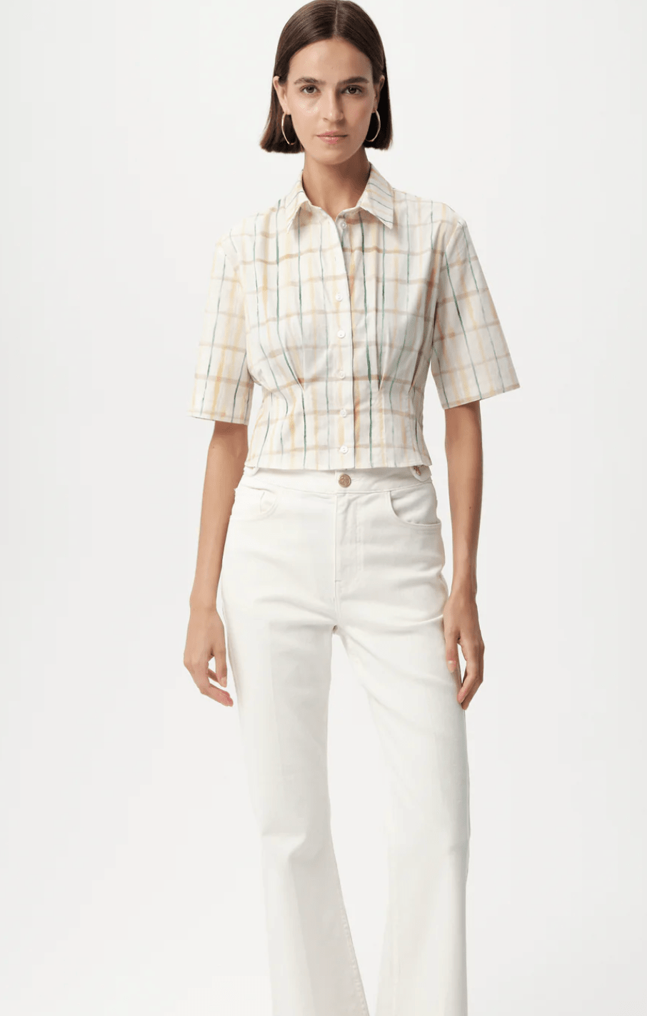 Multi Color Alezae Shirt - Amor Lafayette