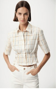 Multi Color Alezae Shirt - Amor Lafayette