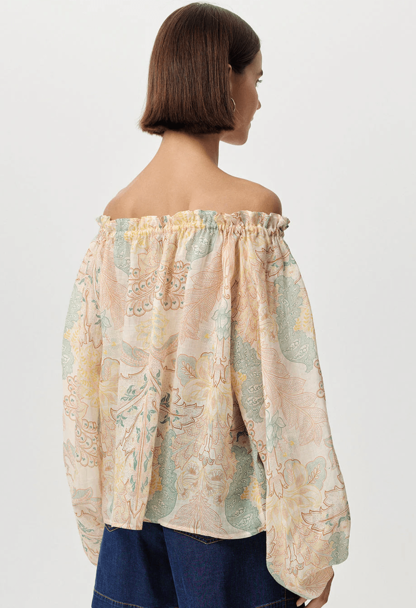 Multi Color Uliana Blouse - Amor Lafayette