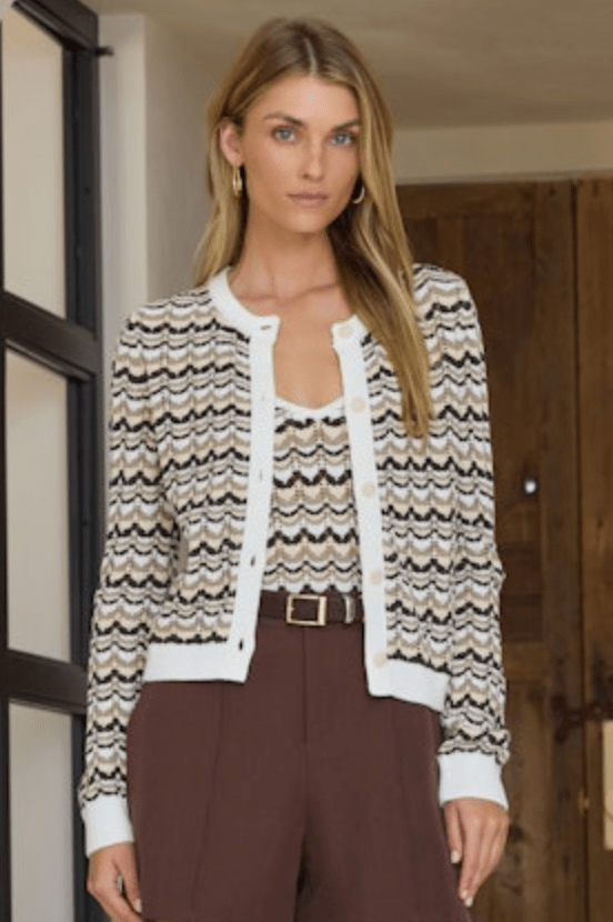 Multi Combo Penny Cardigan - Amor Lafayette
