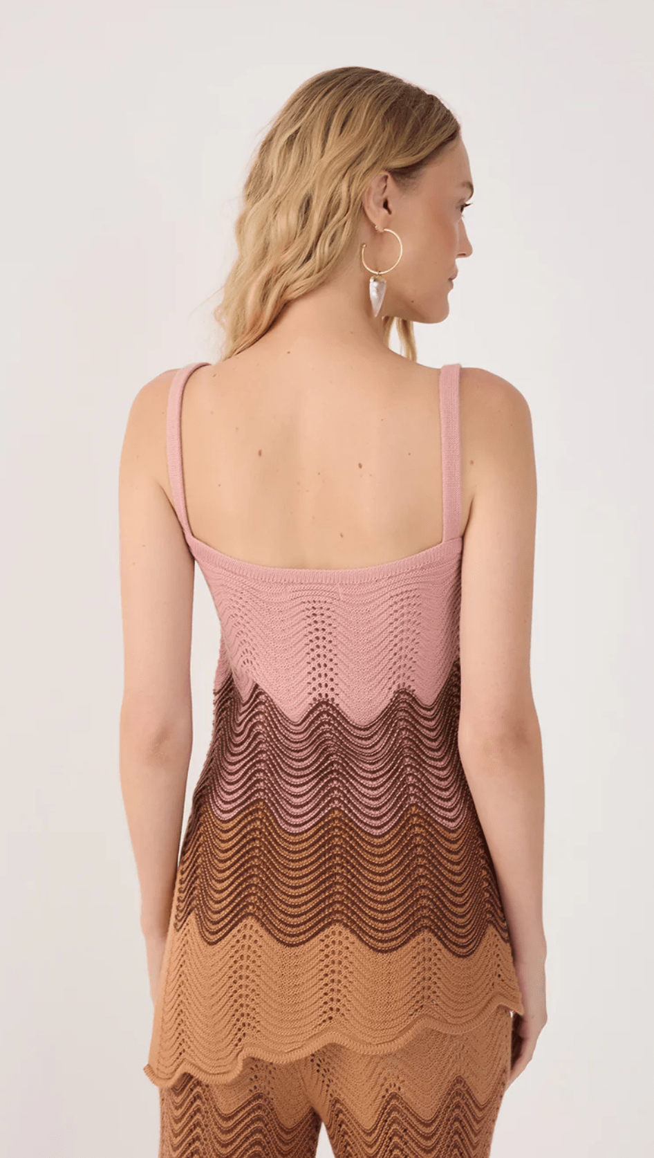 Multi Dunes Crochet Tunic - Amor Lafayette