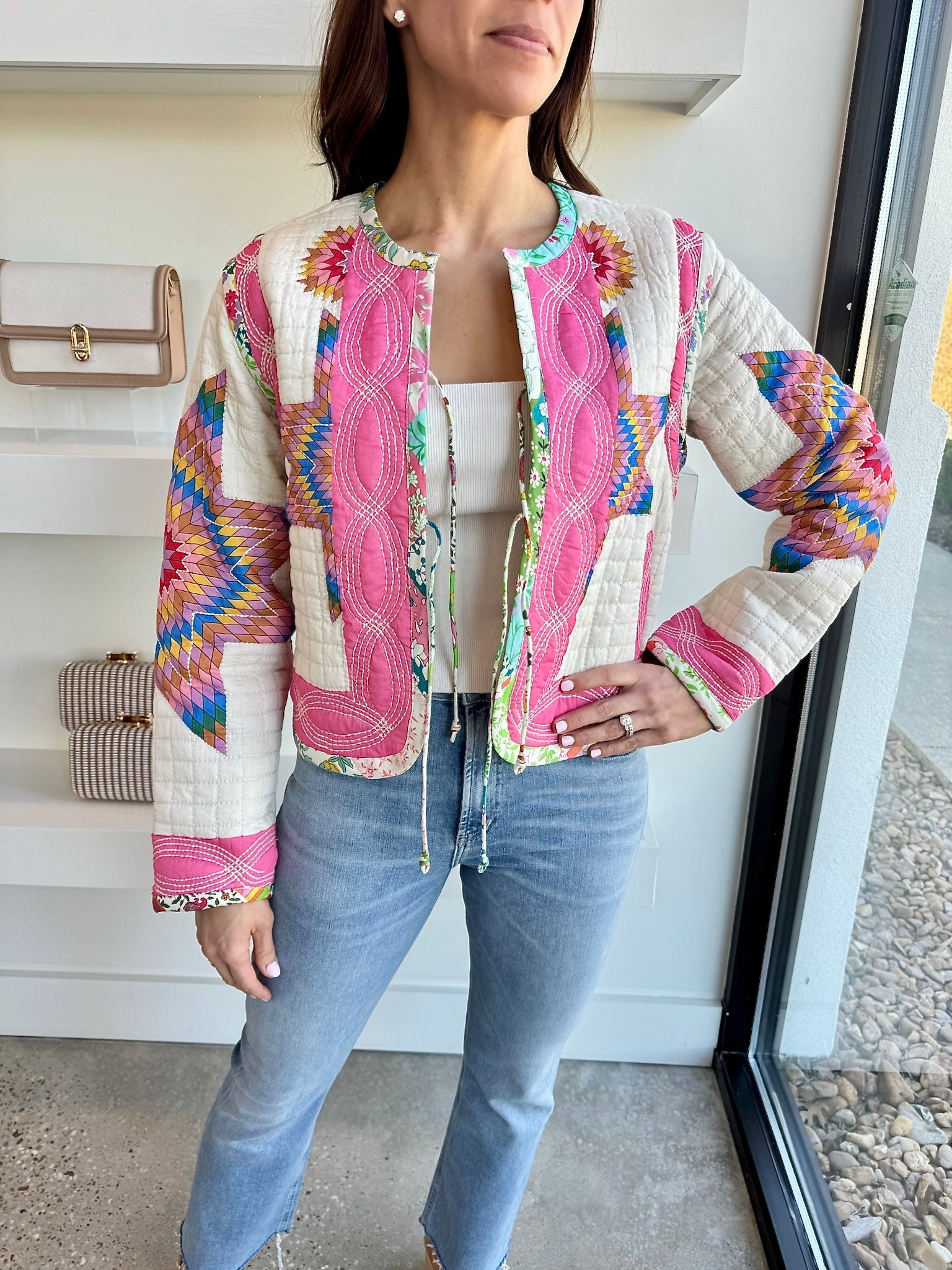 Multi Quilted Jacket - Amor Lafayette