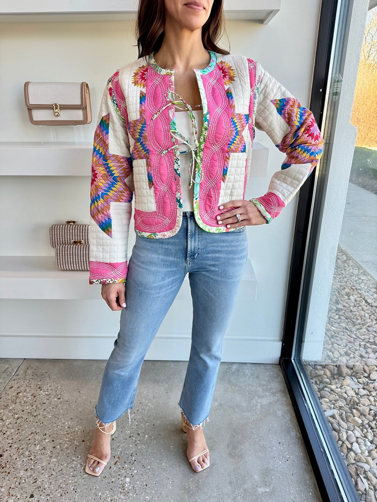 Multi Quilted Jacket - Amor Lafayette