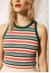 Multicolor Nunzia Tank Top - Amor Lafayette