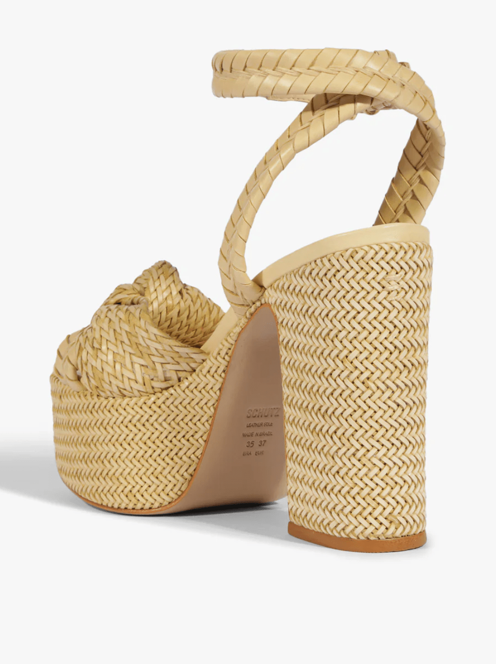 Natural Khari Platform Heel - Amor Lafayette