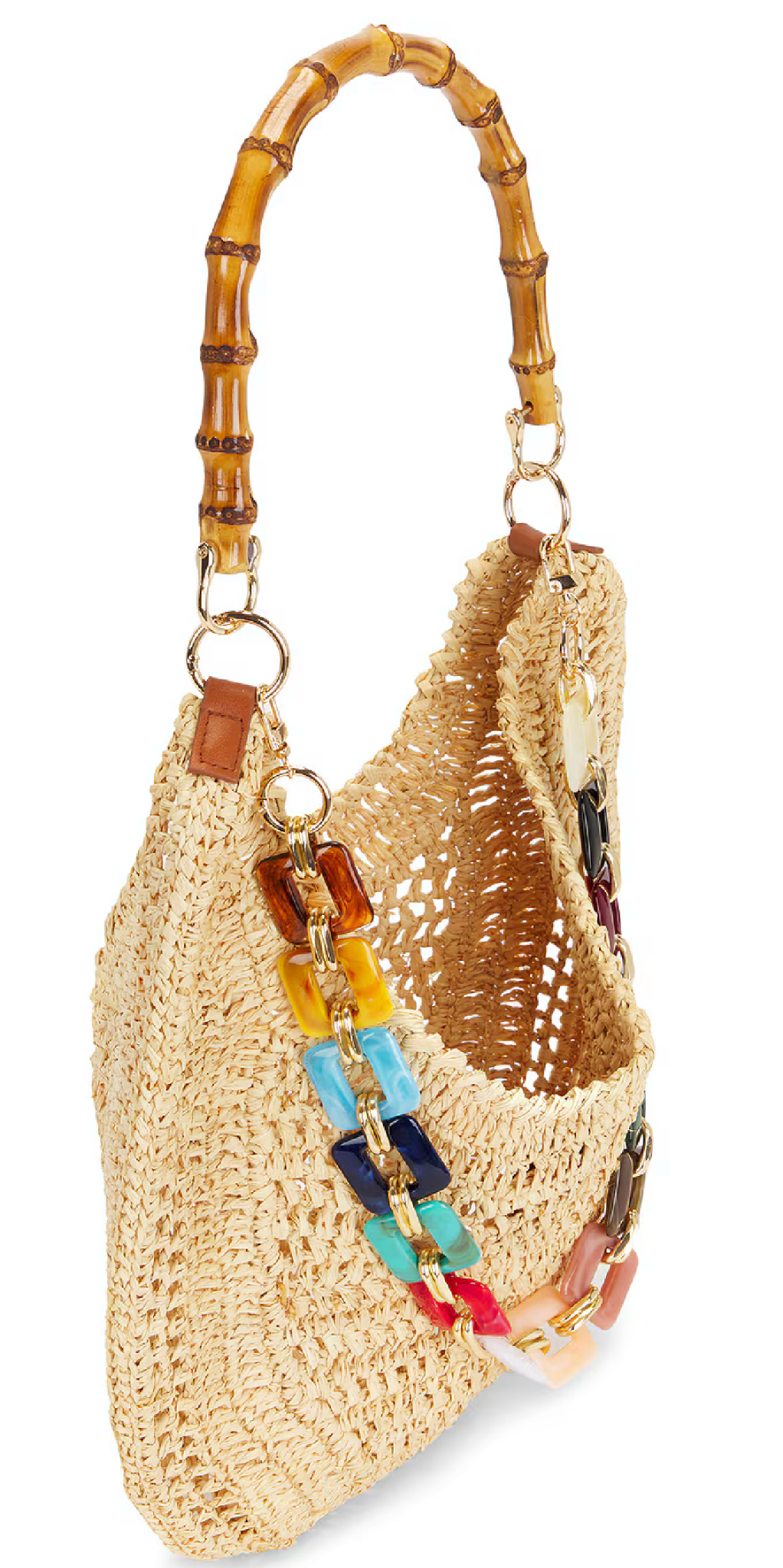 Natural Multi Isla Hobo Bag - Amor Lafayette