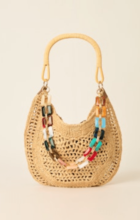 Natural Multi Isla Hobo Bag - Amor Lafayette