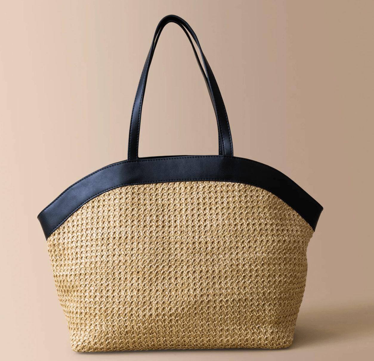 Natural/Black Emma Tote - Amor Lafayette