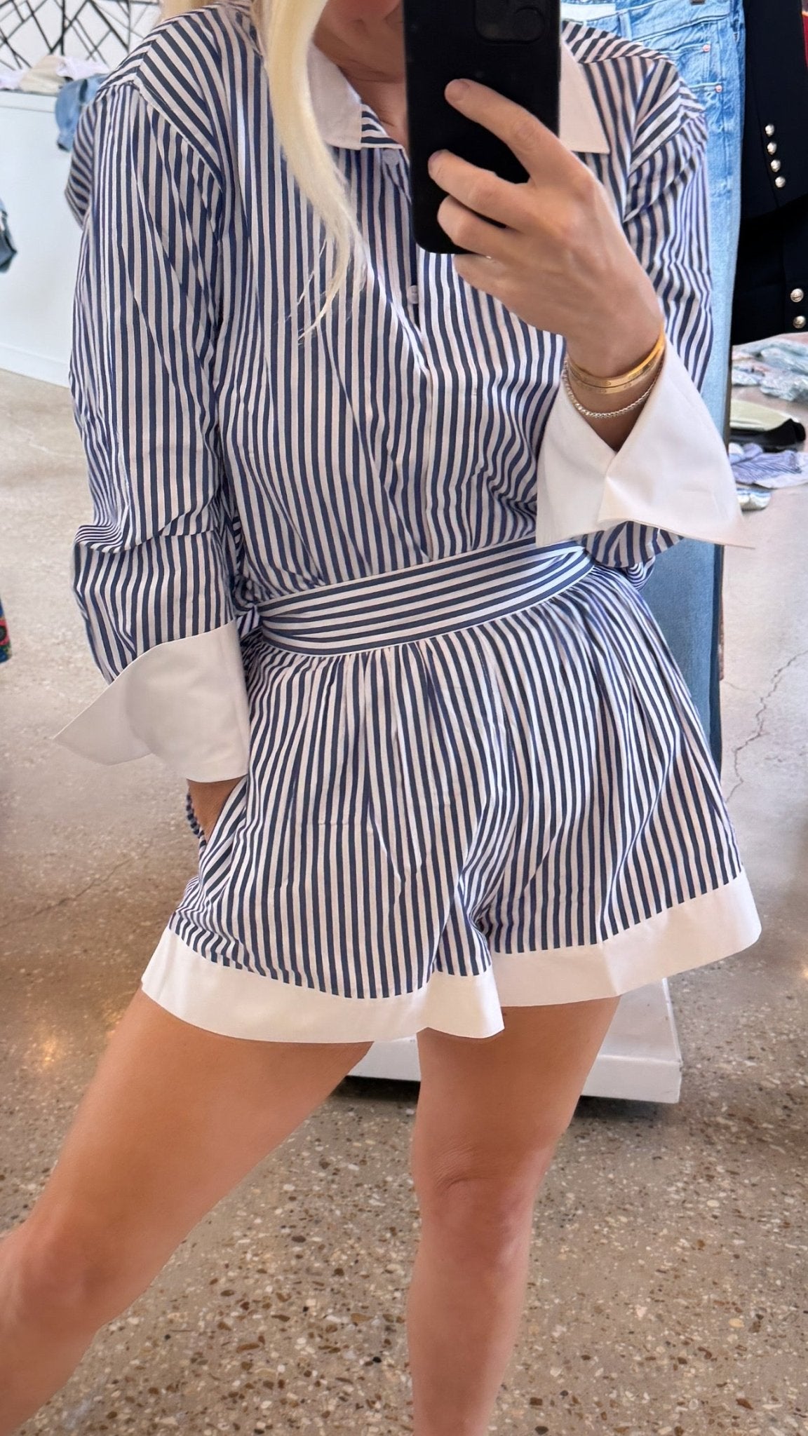 Nautical Stripe Lexington Shirt - Amor Lafayette