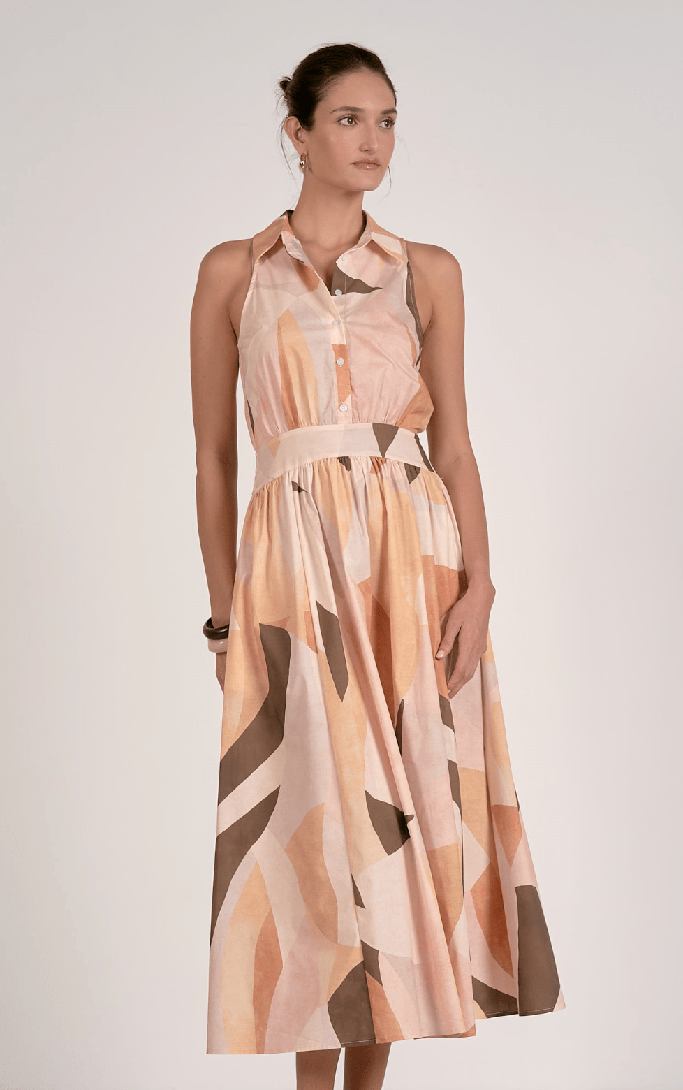 Neutral Prism Dress - Amor Lafayette