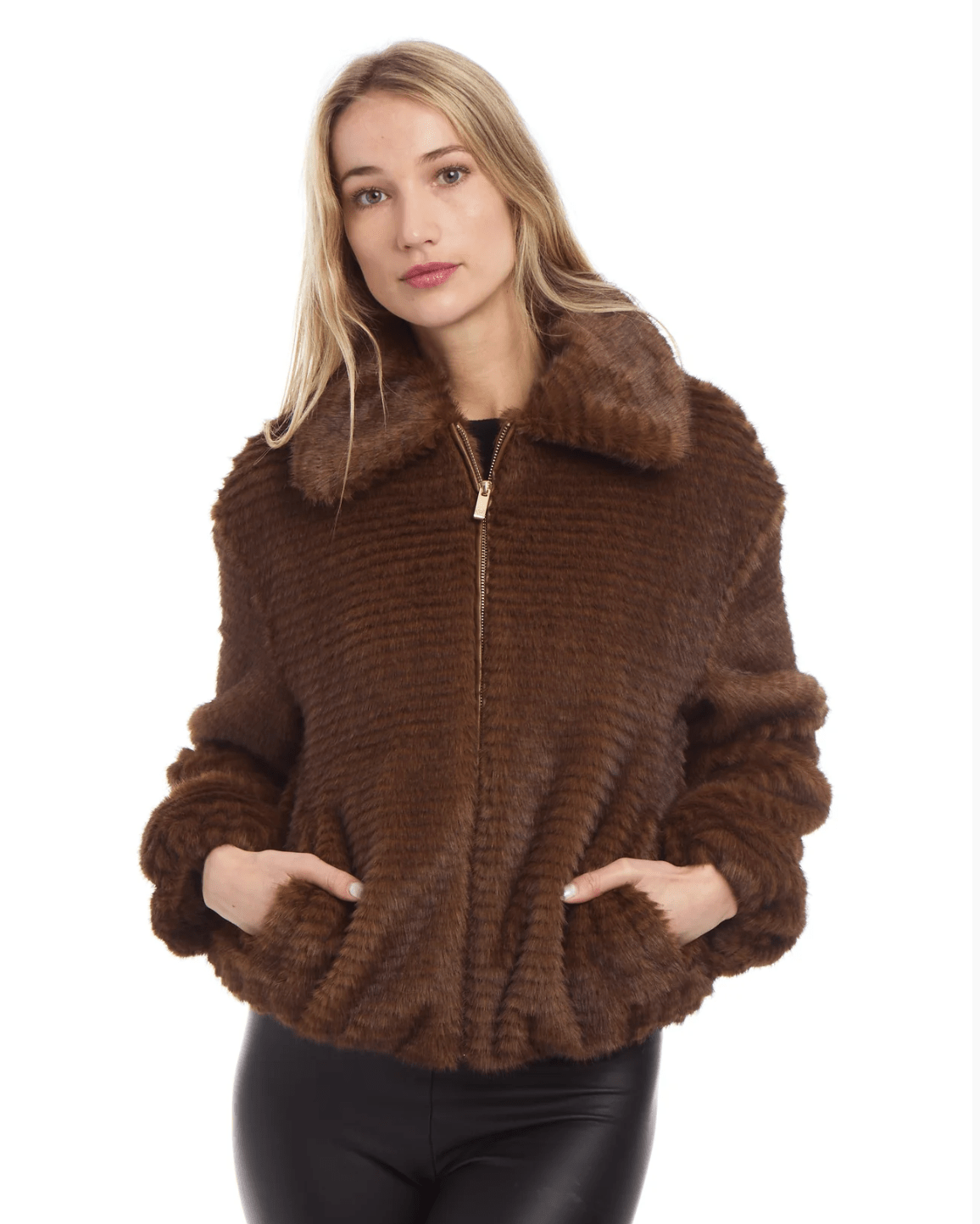 New Mink Garbo Bomber - Amor Lafayette