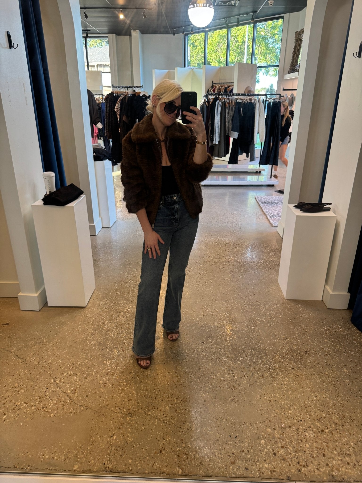 New Mink Garbo Bomber - Amor Lafayette