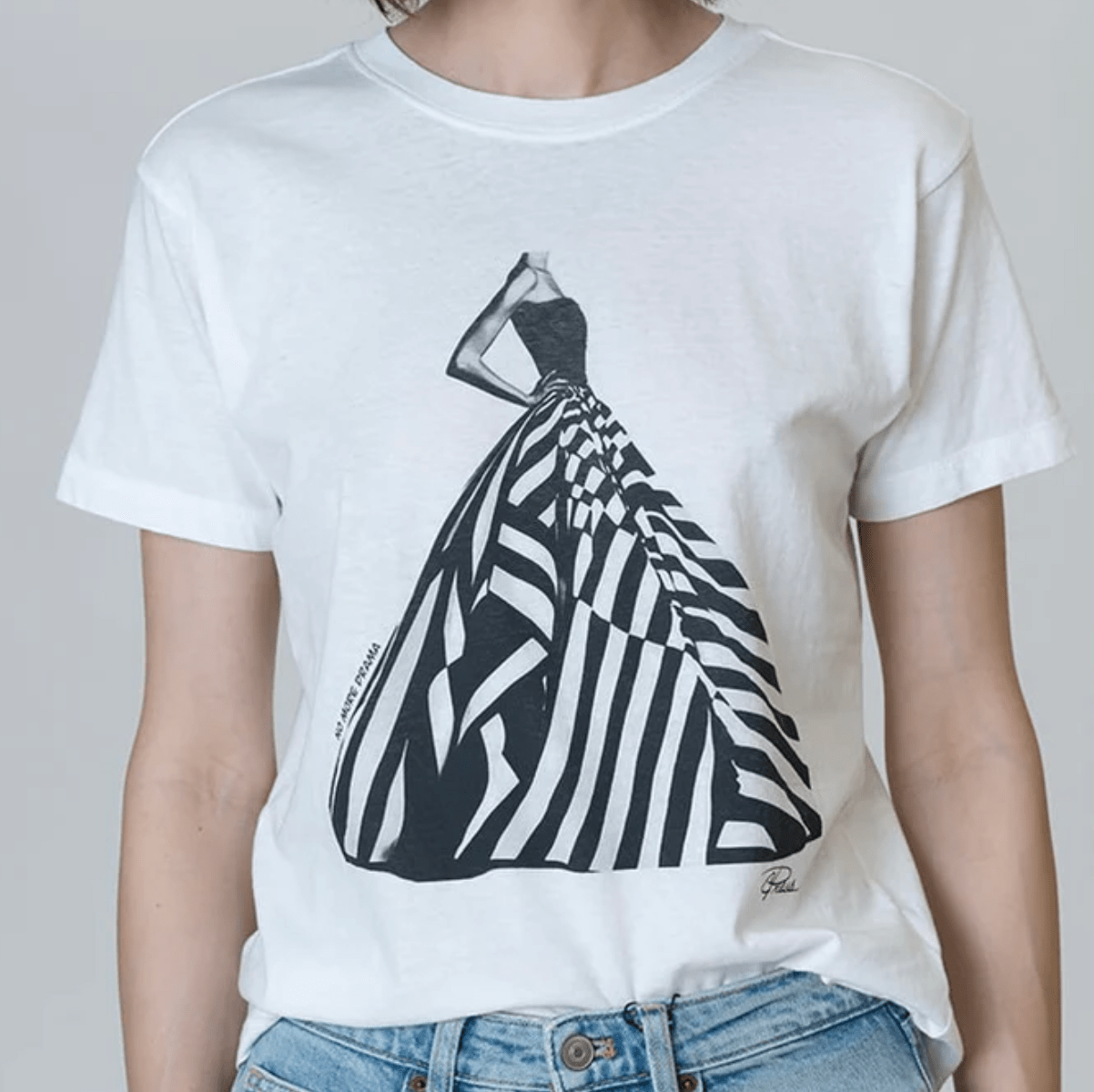 No More Drama Mushie Tee - Amor Lafayette