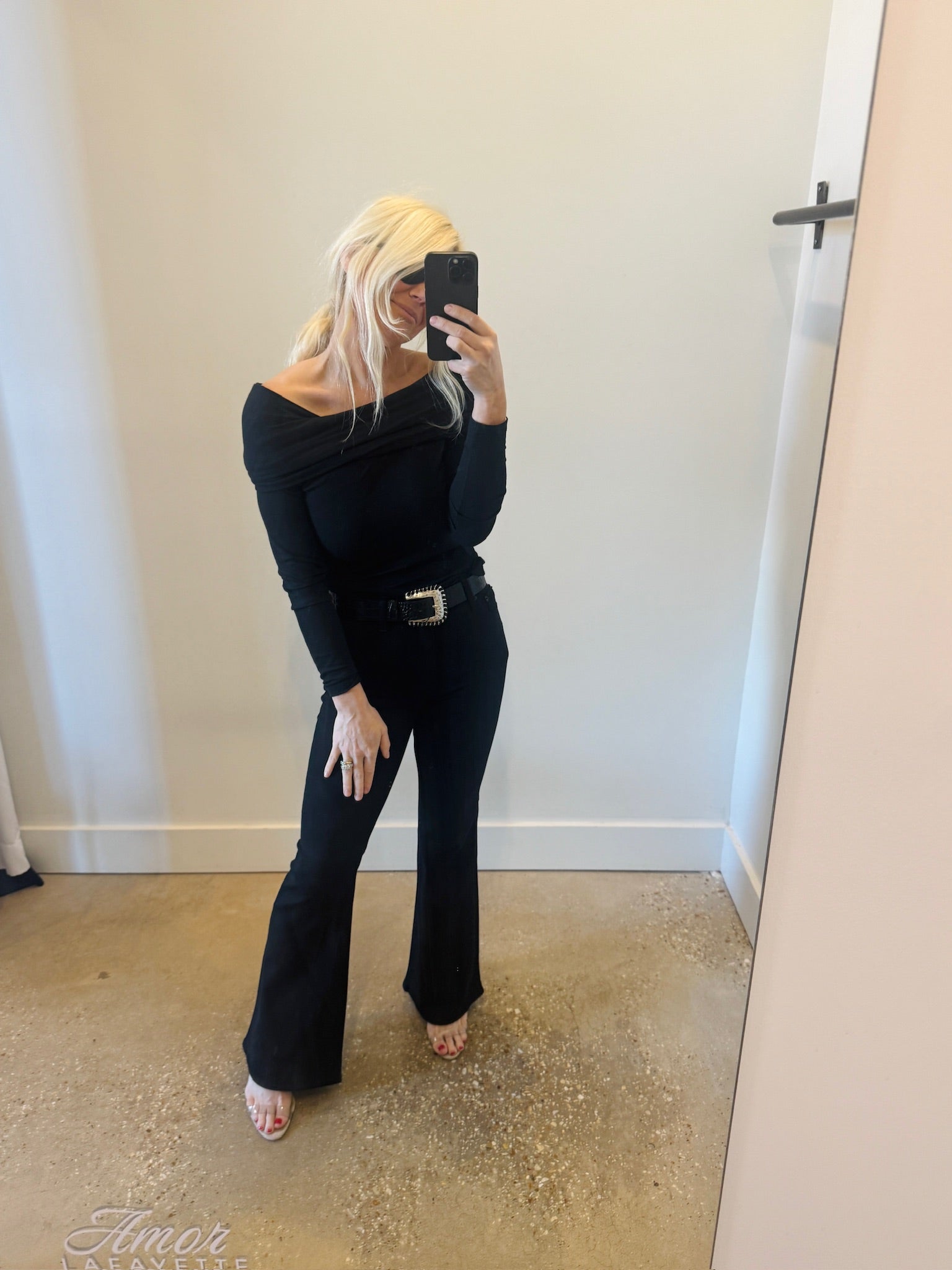 Noir Lyra Top - Amor Lafayette