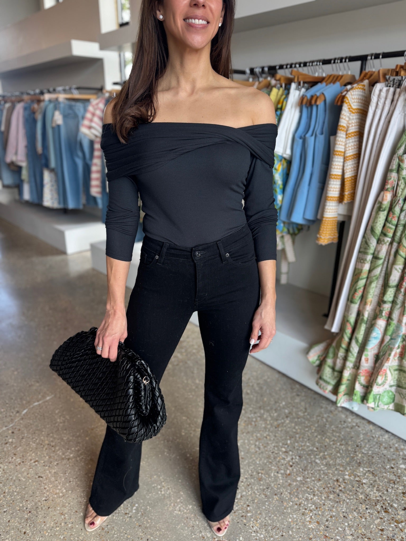 Noir Lyra Top - Amor Lafayette