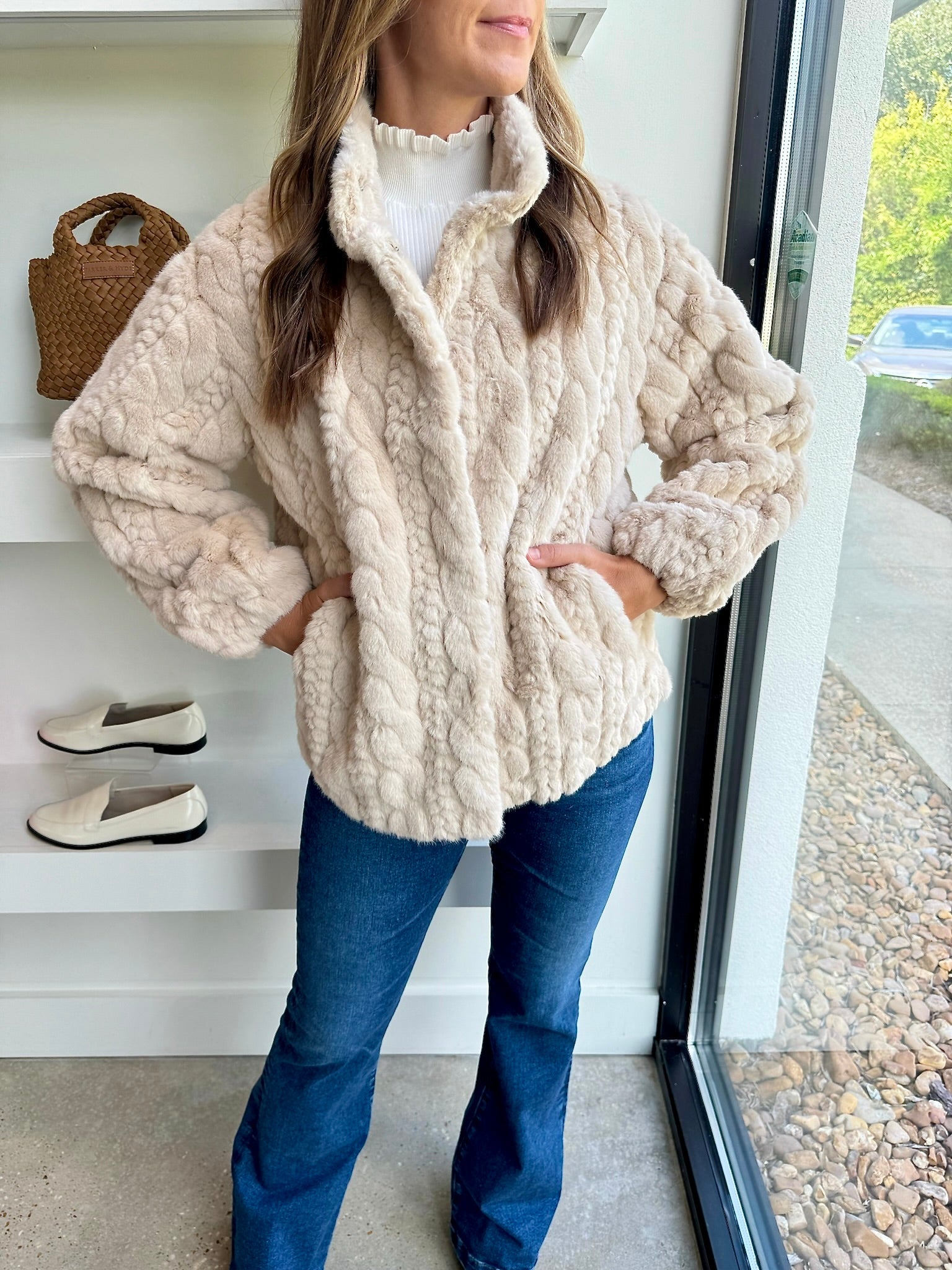 Nougat Martha Jacket - Amor Lafayette