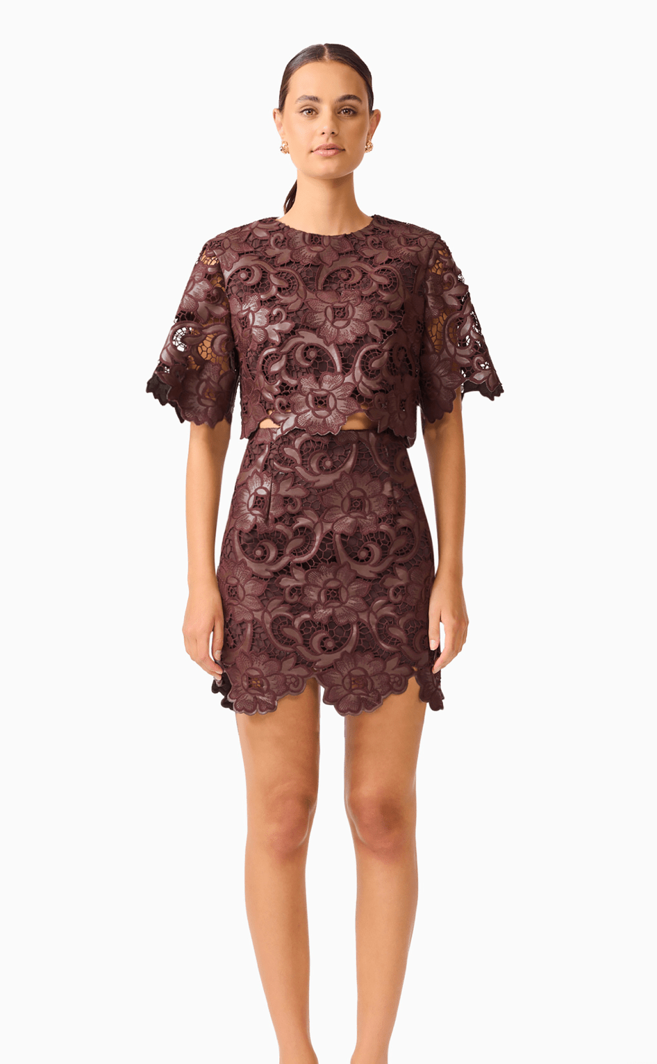 Novelle Top in Chocolate Brown - Amor Lafayette