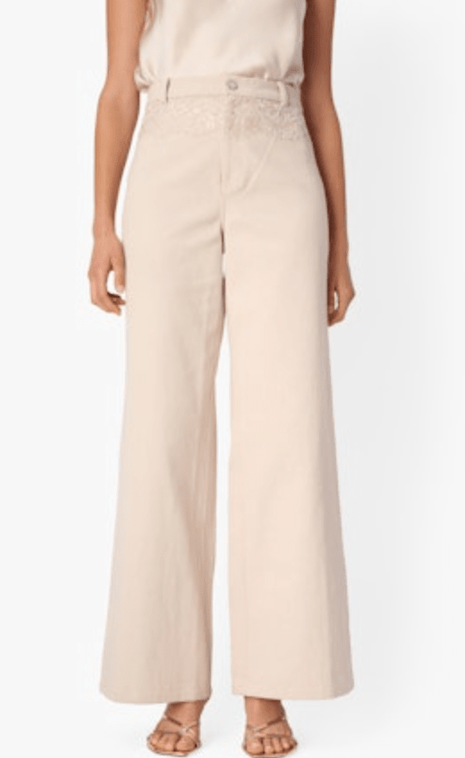 Oat Natali Bull Denim Pant - Amor Lafayette