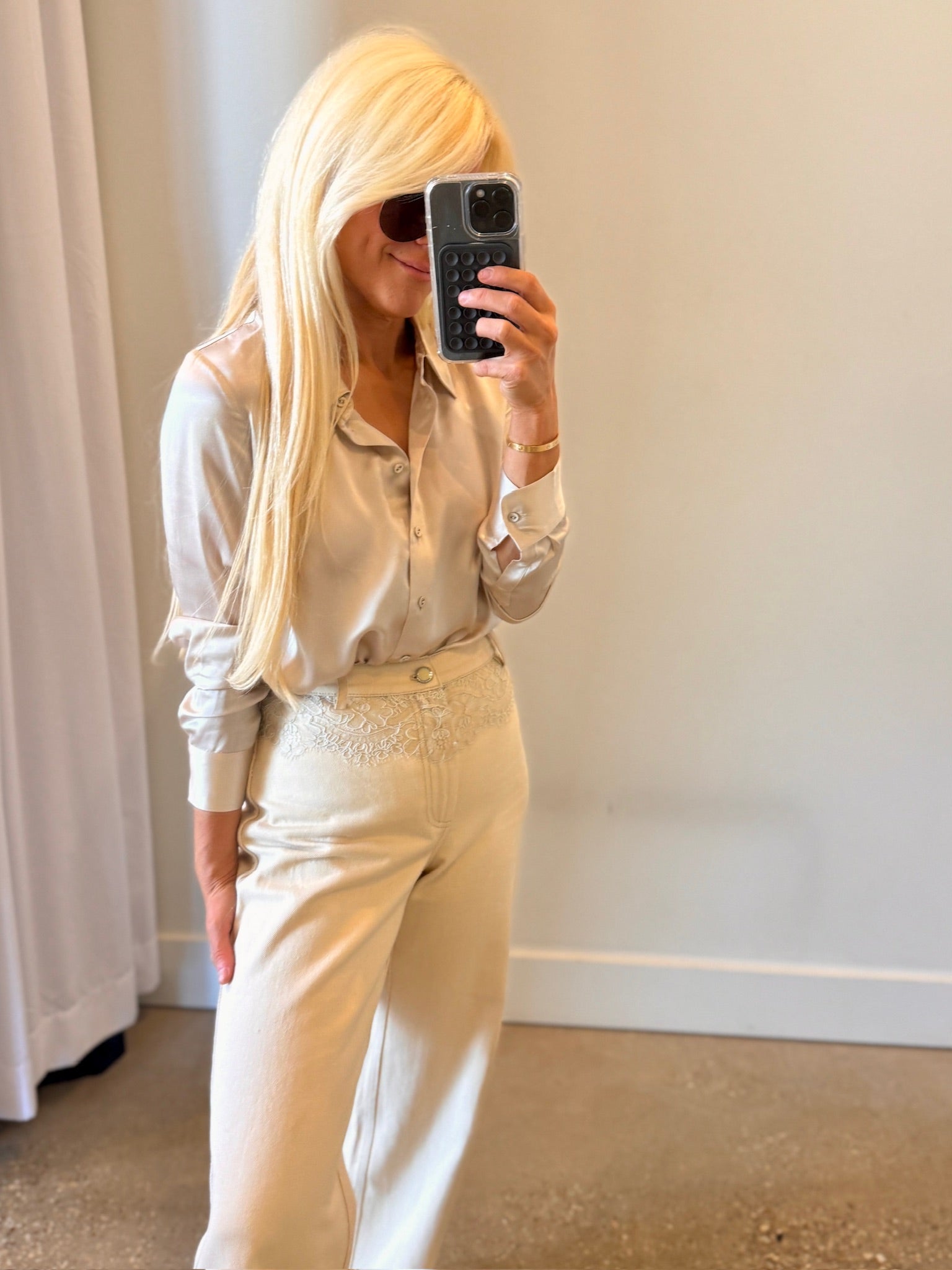 Oat Natali Bull Denim Pant - Amor Lafayette