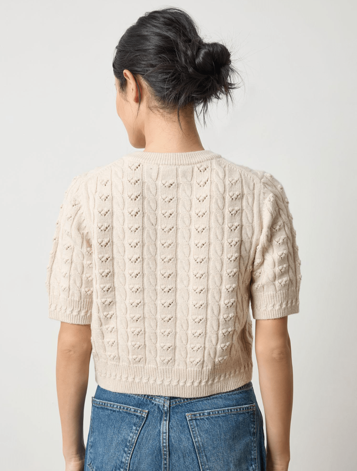 Oat S/S Cardigan Sweater - Amor Lafayette