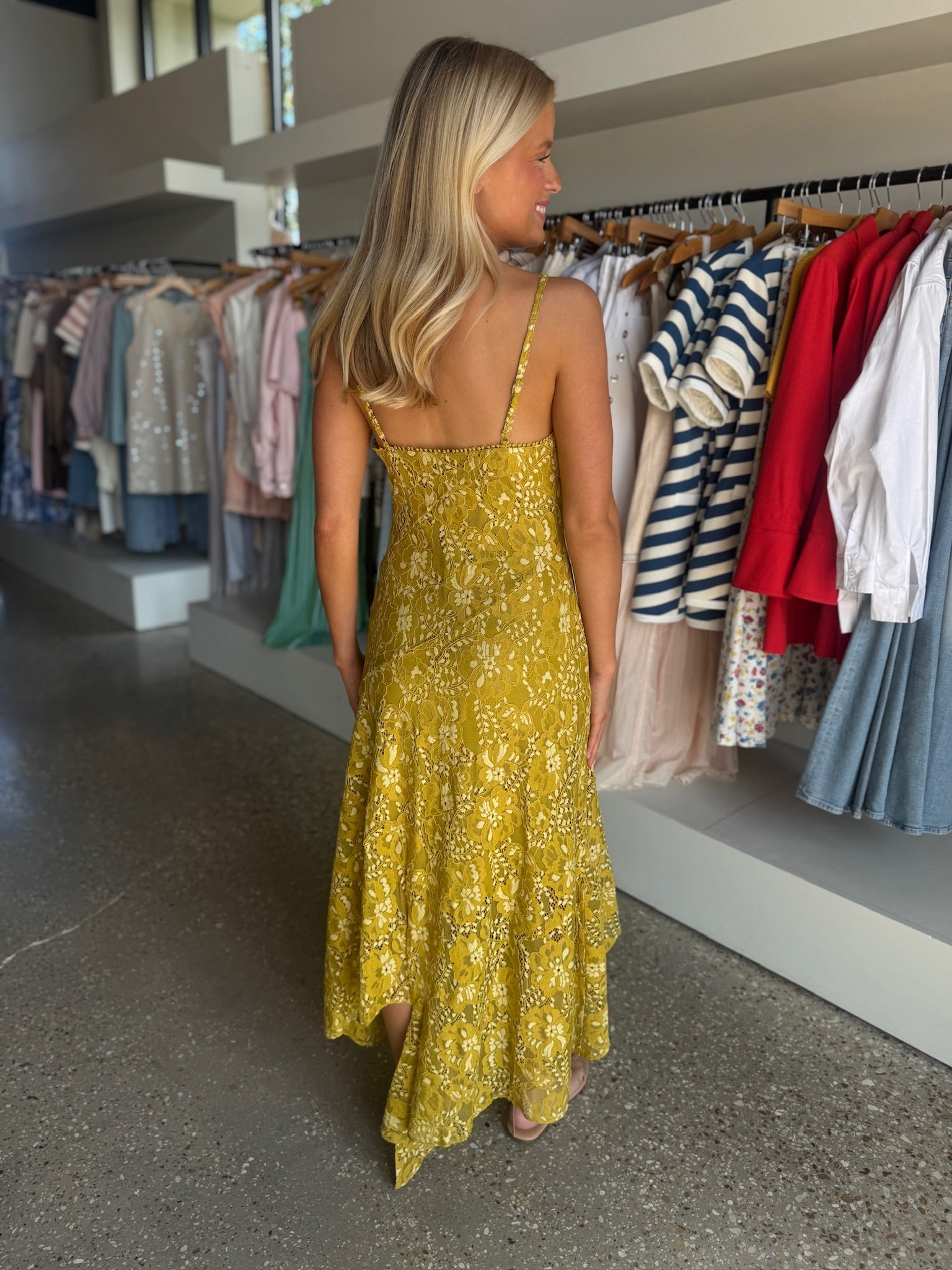 Oilslick Fern Dress - Amor Lafayette