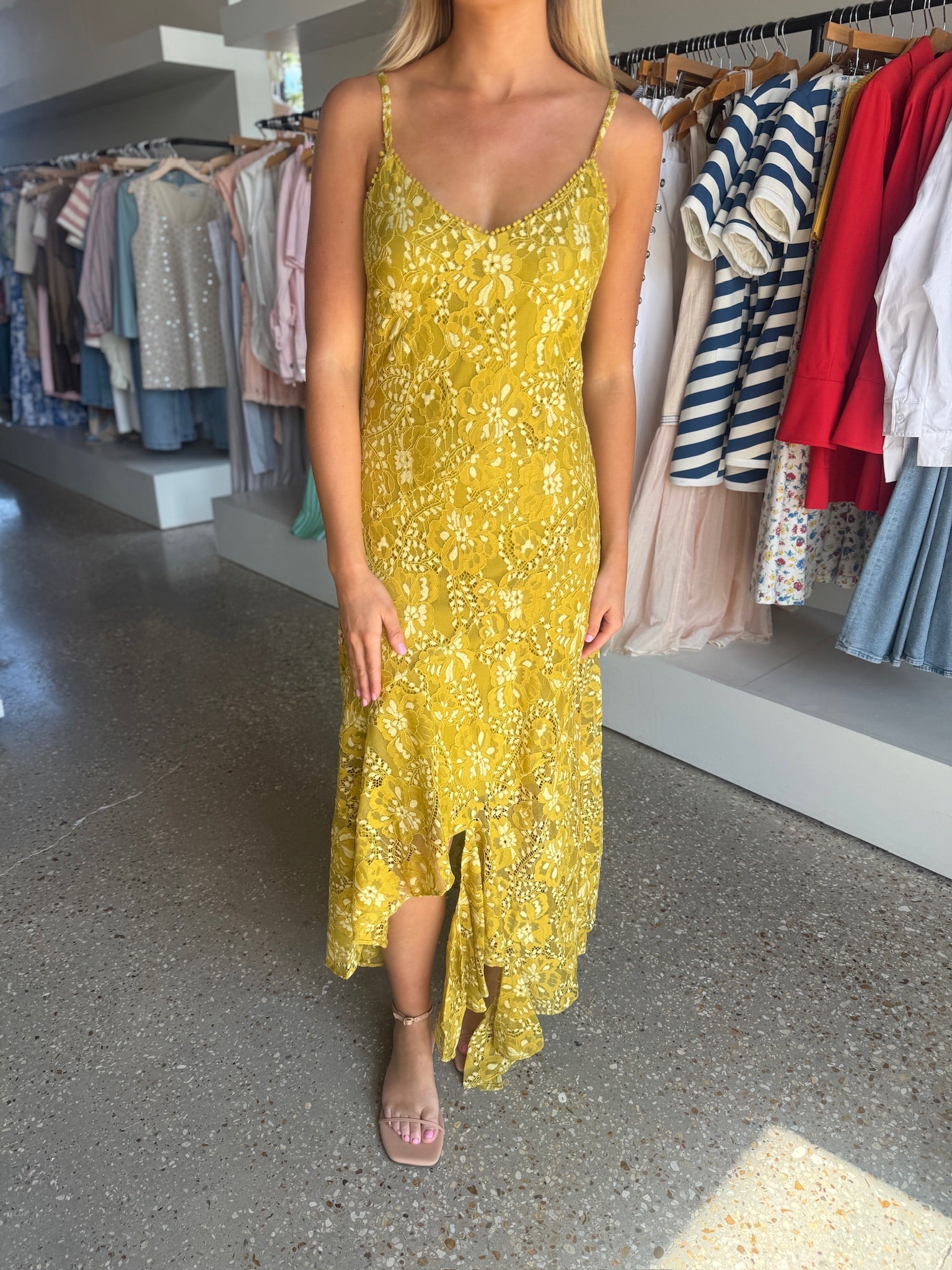 Oilslick Fern Dress - Amor Lafayette