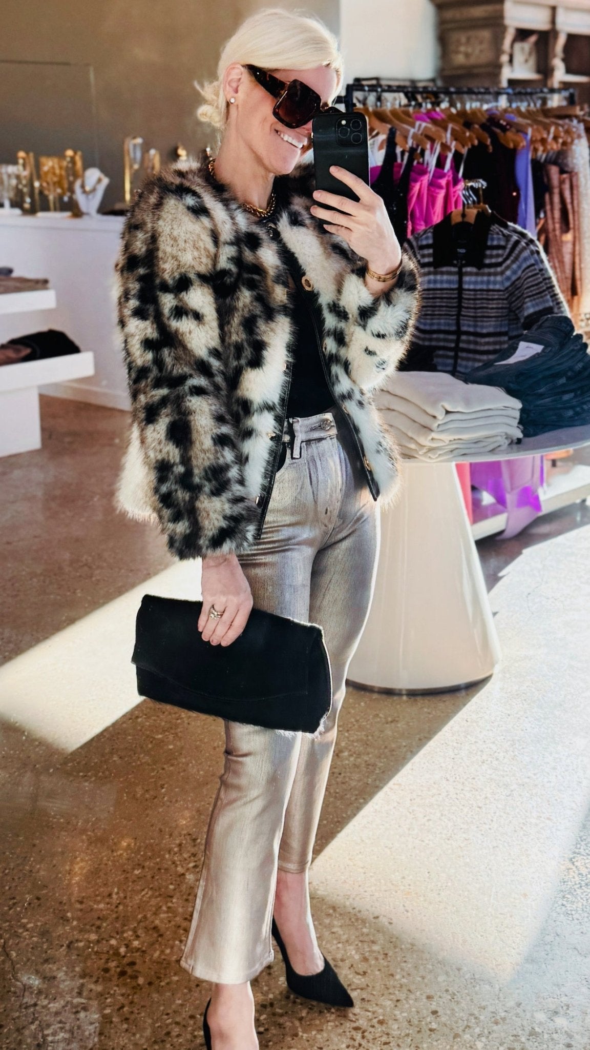 Ombré Deneuve Jacket - Amor Lafayette