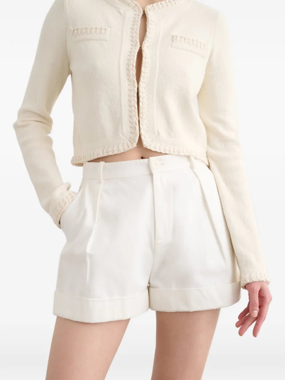 Optic Nara Cuffed Shorts - Amor Lafayette