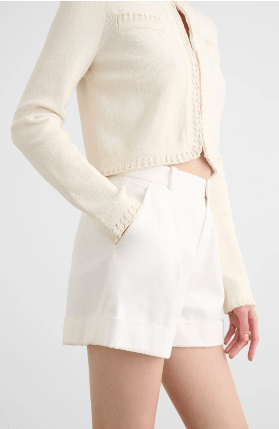 Optic Nara Cuffed Shorts - Amor Lafayette