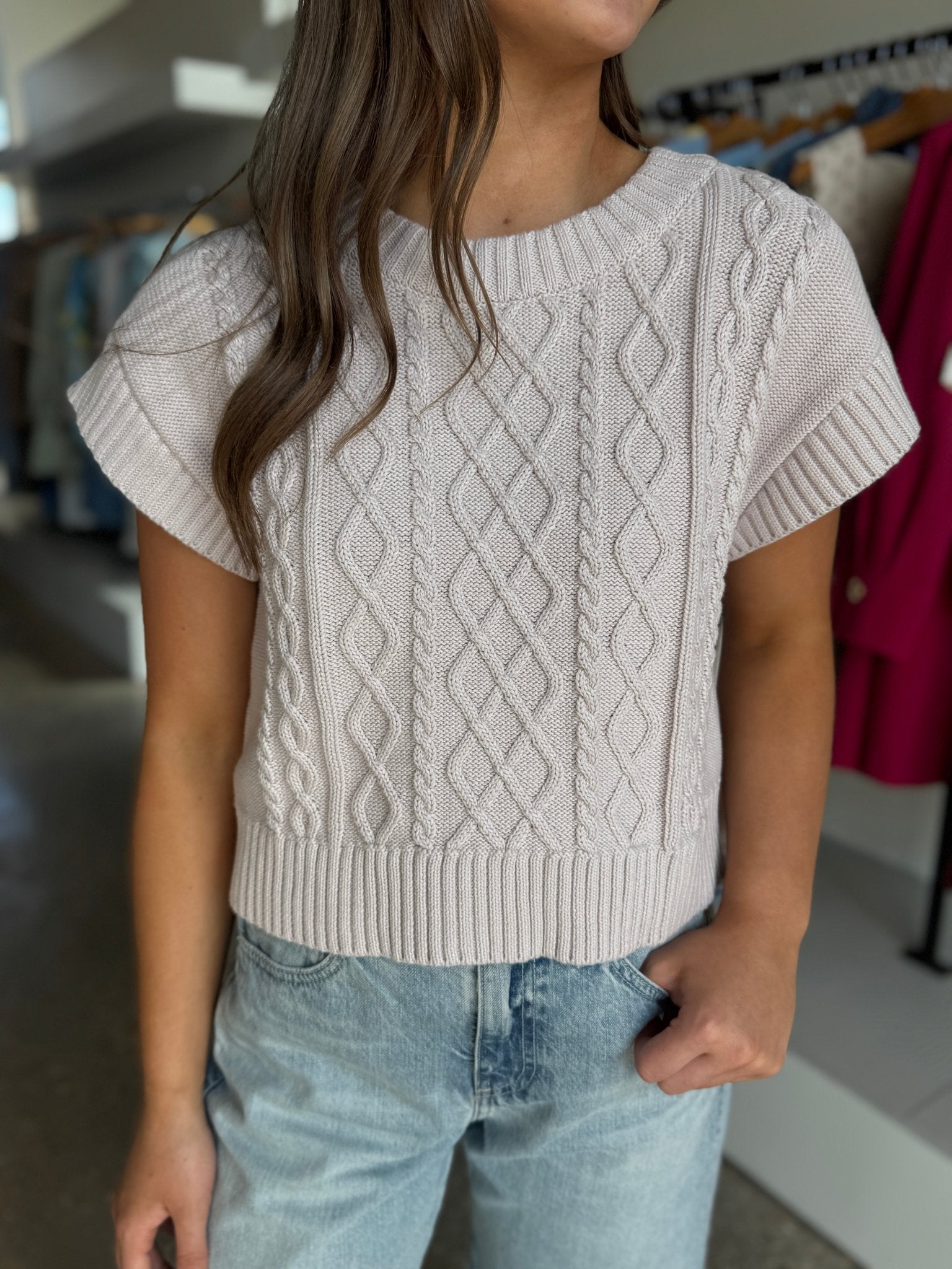 Orchid Ice Gigi Sweater - Amor Lafayette