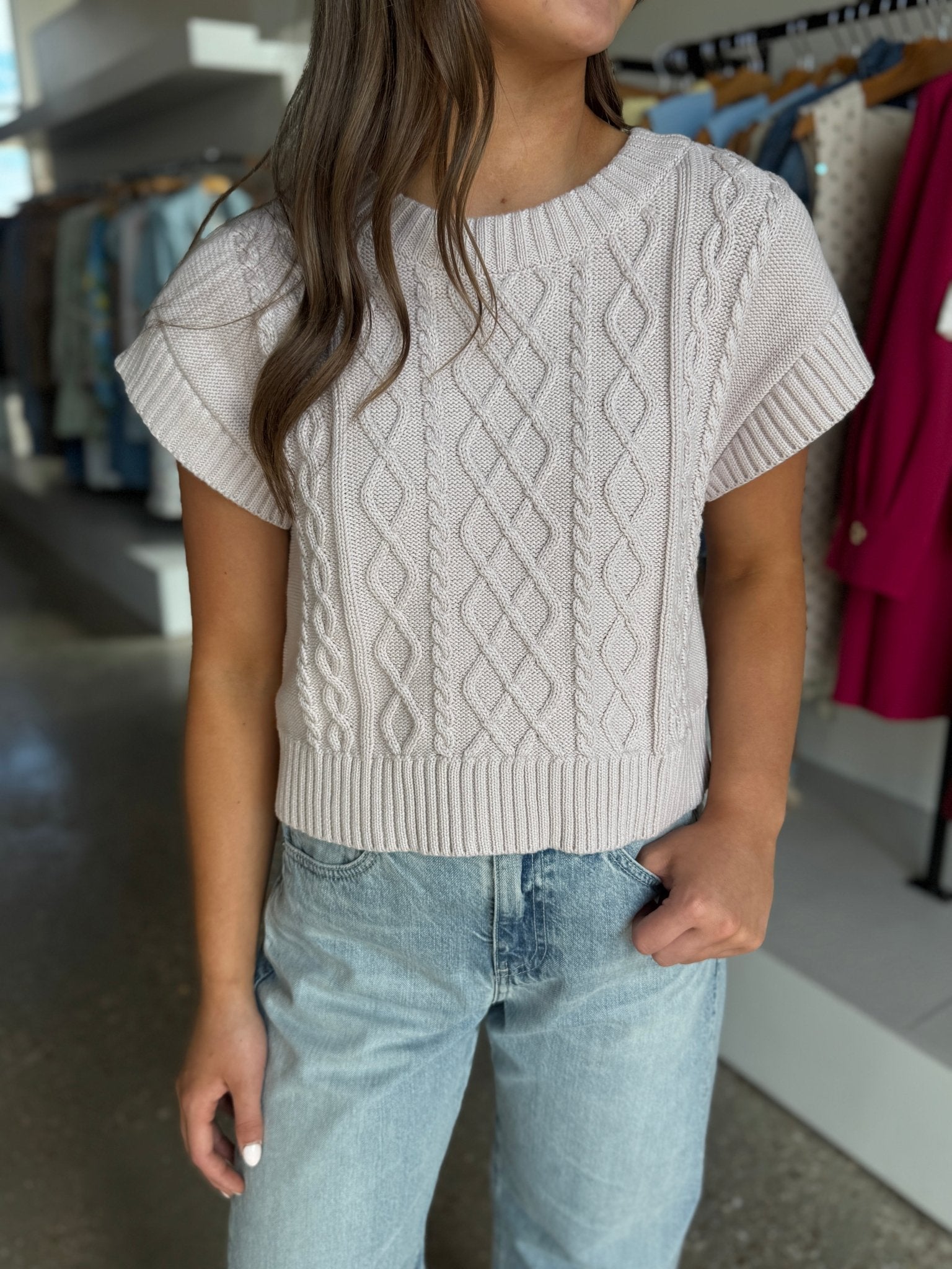 Orchid Ice Gigi Sweater - Amor Lafayette