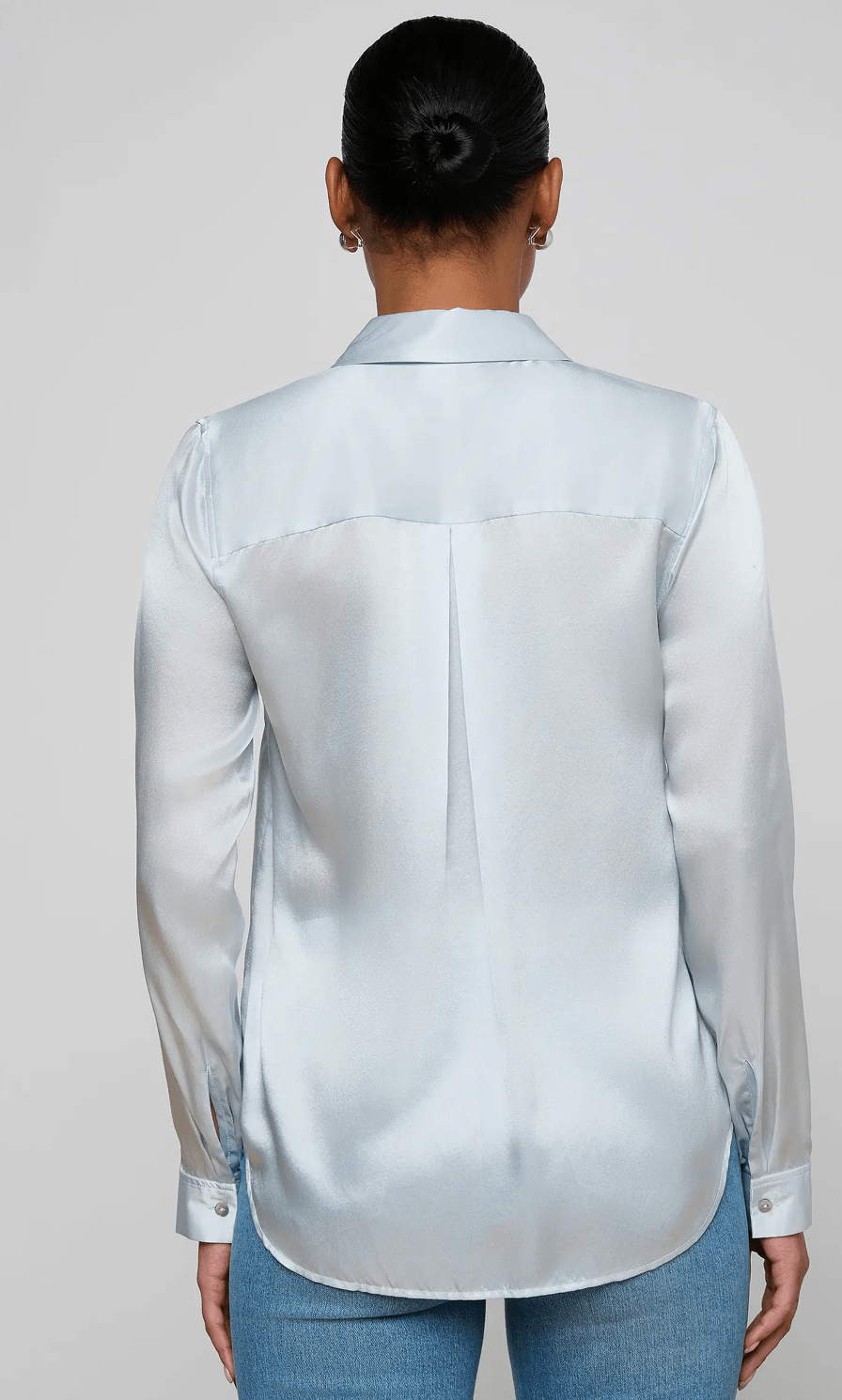 Pale Mist Tyler Blouse - Amor Lafayette