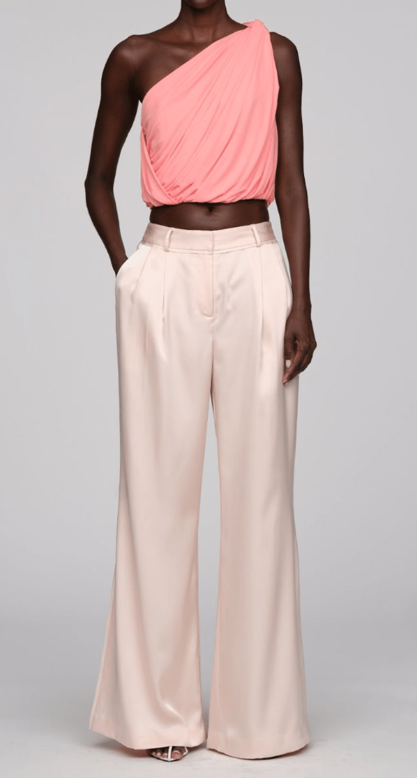 Peach Blush Ines Pant - Amor Lafayette