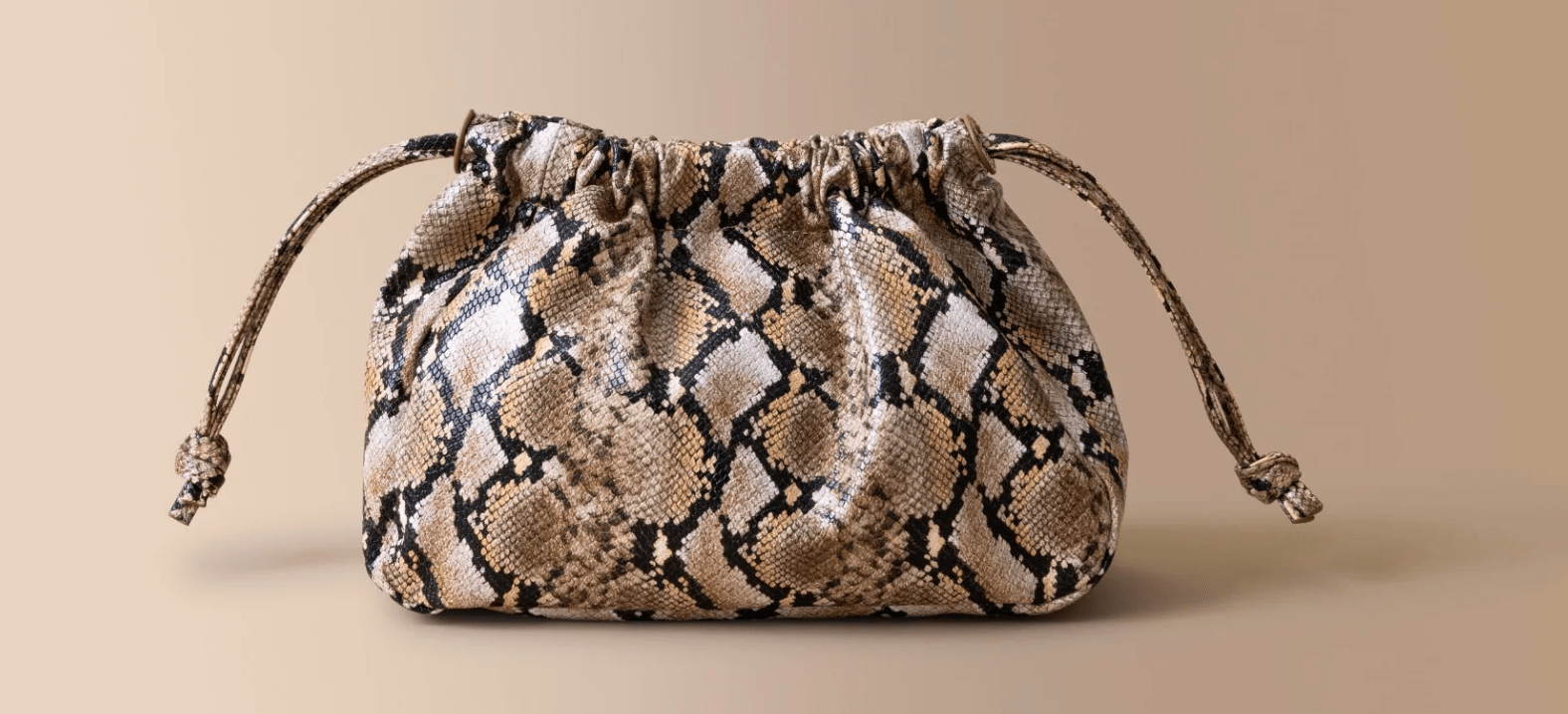 Peach Snake Brielle Bag - Amor Lafayette