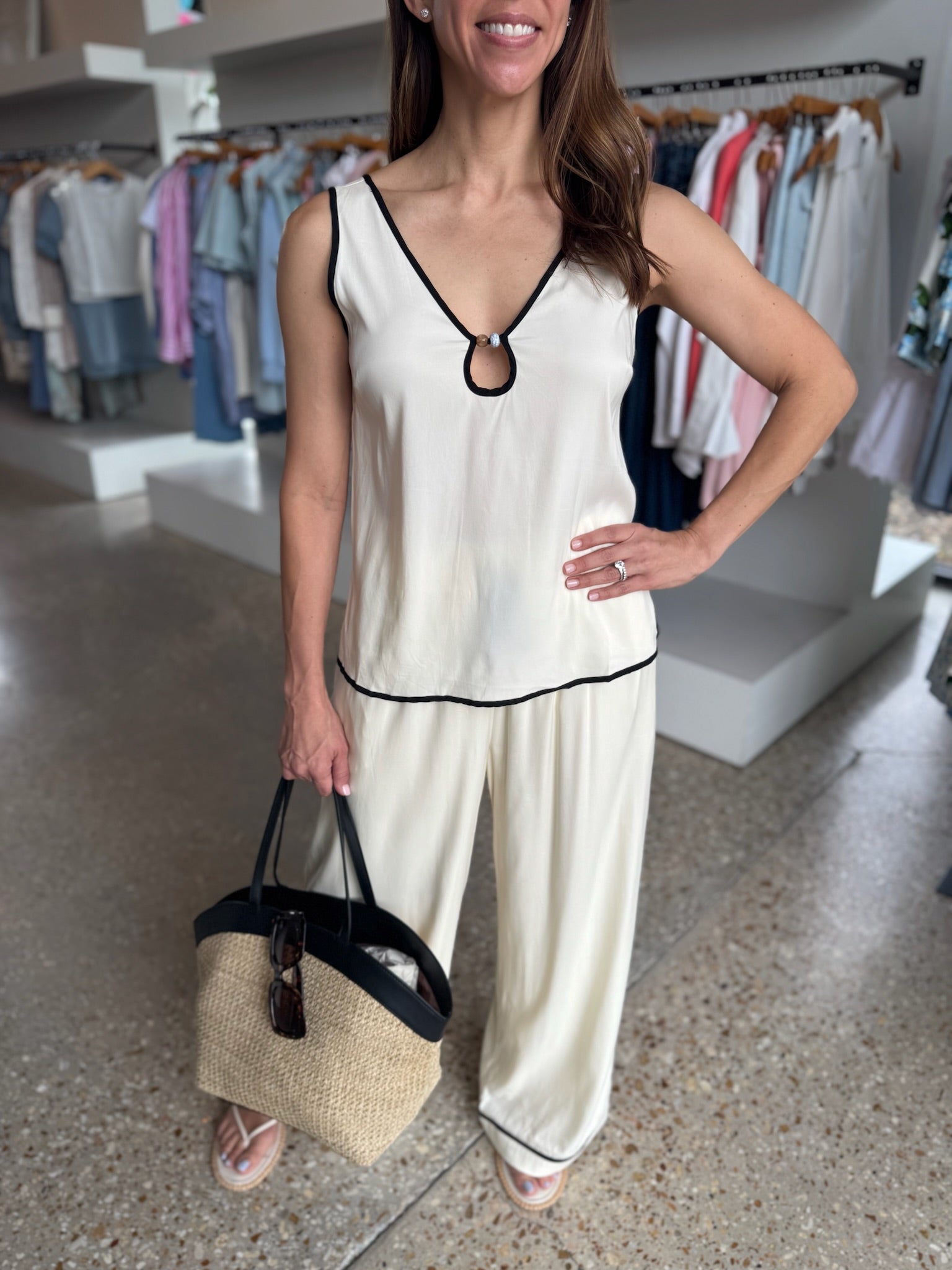 Pearl Olsen Pant - Amor Lafayette