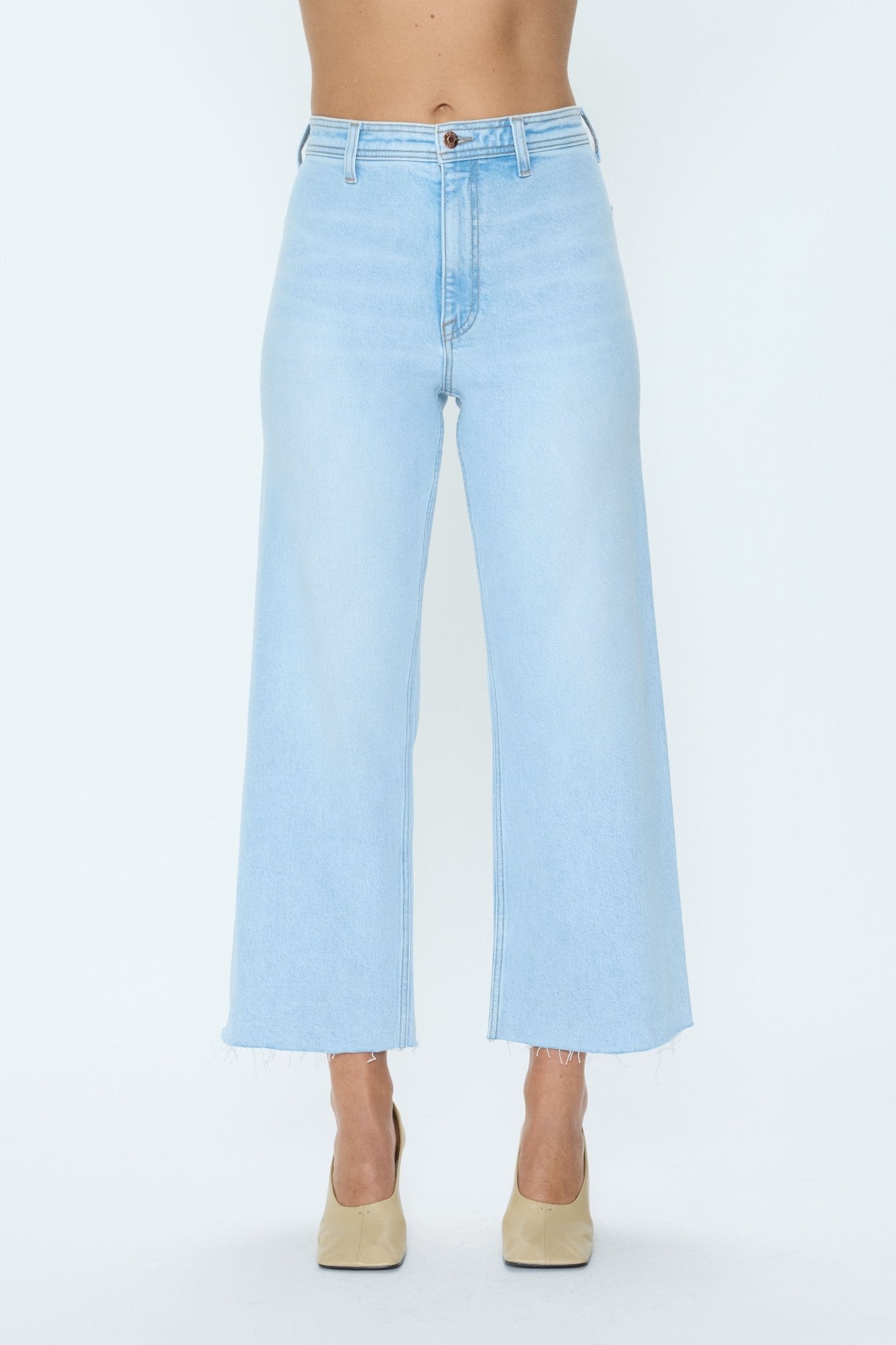 PENNY CROP HIGH RISE WIDE LEG CROP - Amor Lafayette